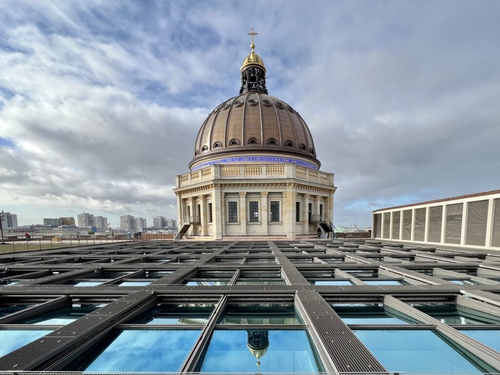 Humboldtforum Dachterrasse Kuppel