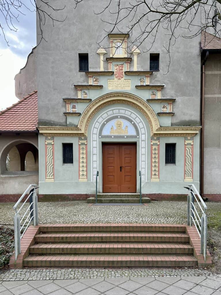 Friedenskirche Wildau Noprdportal