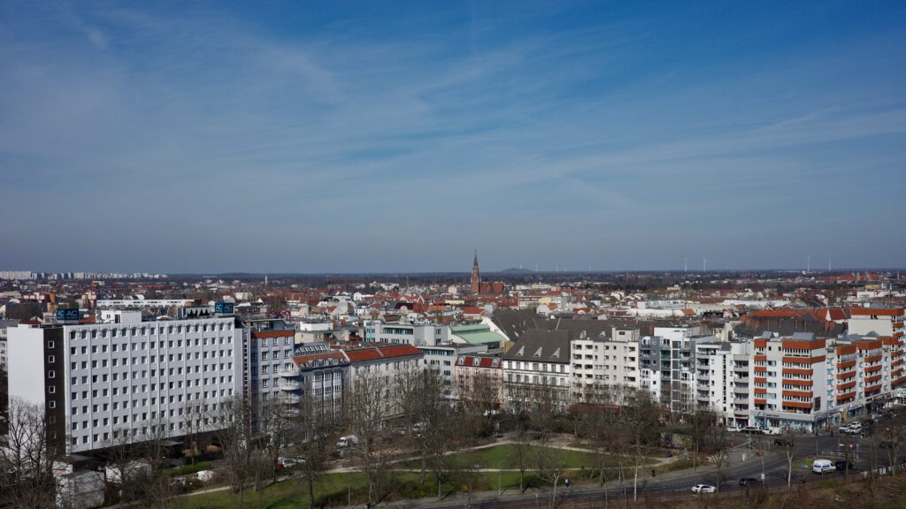 Blick vom Flakturm Humboldthain
