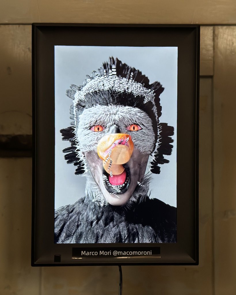 Kunstwerk im alten Stadtbad Lichtenberg