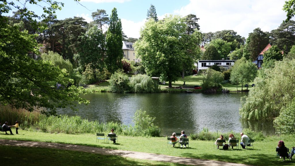 Haus am Waldsee Blick auf See