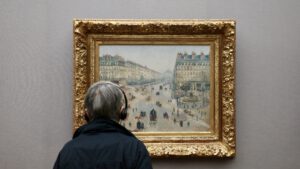 Monet impressionistische Stadt