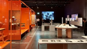 Blick in die Ausstellung Bauhaus-Museum Dessau