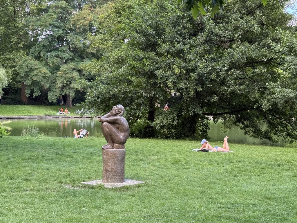 Badewiese am Obersee